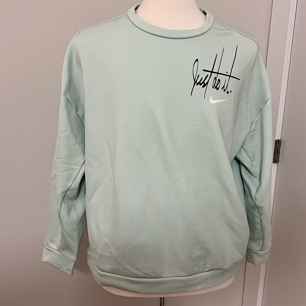 Nike Women’s Mint Green Crewneck Sweater